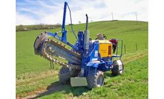 Model GM 4 - Trencher for Sports Field Drainage