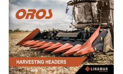 OROS - Harvesting Headers- Catalog - 2023
