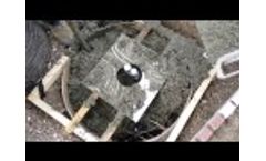 How to Make a Concrete Foundation for Solar Lights - Video