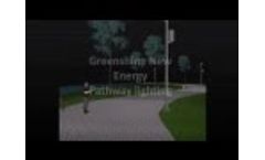 Solar Pathway Lighting Simulation & Installation | Brighta series | Greenshine New Energy - Video