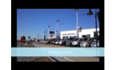 Solar Parking Lot Lighting Simulation & Installation | Supera Series | Greenshine New Energy - Video