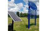 Commercial Solar LED Lights for Solar Led Sign Lighting Industry - Energy - Solar Power
