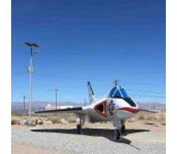 Naval weapons air station china lake - Military display solar lighting - Case study