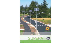 Greenshine - Model Supera Series - Solar Street Lights - Brochure