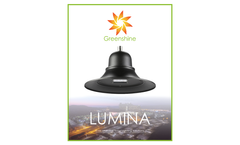 Greenshine - Model Lumina Series - Solar Lighting System - Cutsheet