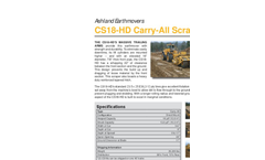 Model CS18-HD - Dump Style Scraper Brochure