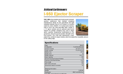 Model 950 XL 2 - Ejector Scraper Brochure