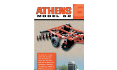 Athens - Model 62 - Tandem Disk Harrow - Brochure