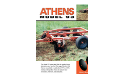 Model 93 - Pull-Type Disc Harrows Brochure