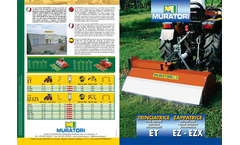 MURATORI - Model EZ-EZX - Rotary Tiller Brochure