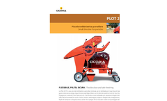 Cicoria - Model PLOT 2375 - Small Thresher for Particles - Brochure