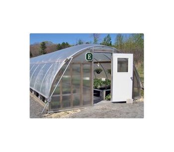 Bobcat - Model BOB1672 - 16' x 72' Greenhouse for Vegetable Cultivation