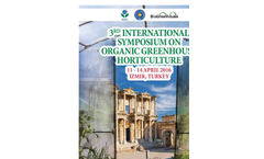 III International Symposium on Organic Greenhouse Horticulture 2016 - Brochure