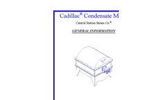 Cadillac - Model CG - Condensate Meter Datasheet