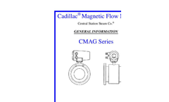 Cadillac Meter - Model CMAG - Pumped and Gravity Condensate Meter Datasheet