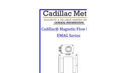 Cadillac - Model EMAG - Magnetic Flow Meter Datasheet