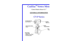 Vortex - Model CV-P - Electric Meters Brochure