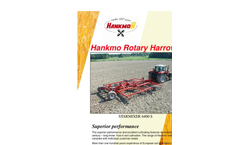 Starmixer – Hankmo - Model 320, 3000 S and 3800 S - Disc Harrows Brochure
