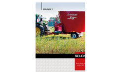 Solomix - Model 1 VLH-K - Mixer Feeder Wagon Brochure