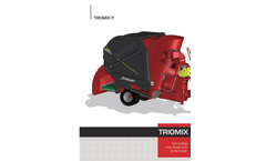Triomix - Model (P) 1 AL - Self Loading Mixer Feeder Wagon Brochure