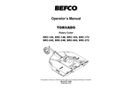 Tornado - Model BRC- 20-60 HP (15-45 KW) - Standard Duty Rotary Cutters Manual