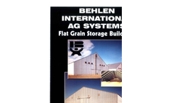 Flat Grain Storage Buildings Brochure