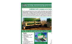 Greenscape - Conservation Seeder Brochure