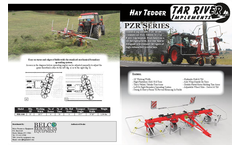 Model PZR Series - Tar River Hay Tedder - Datasheet