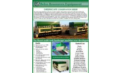 Belco - Greenscape Conservation Seeder - Brochure