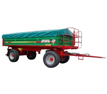 Metaltech - Model DBL 8 - Agricultural Trailers