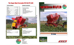 Thyregod - Model T-7 - Sugar Beet Harvester - Brochure