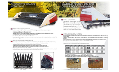 Moresil - Model GB - Header with Trays for Sunflower Brochure