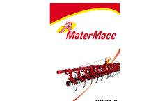 UNICA - Model R - Row Crop Cultivator Brochure