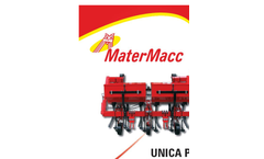 UNICA - Model PM - Row Crop Cultivator Brochure