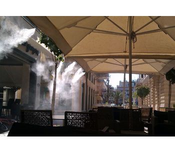 Coolmerchant - Model HO.RE.CA. - Outdoor Air Conditioning System for Restaurant Shops and Hotels