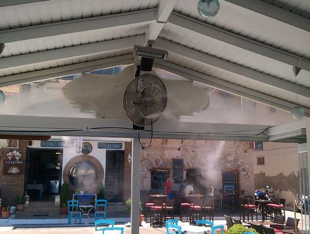 Outdoor Air Conditioning System for Restaurant Shops and Hotels-3