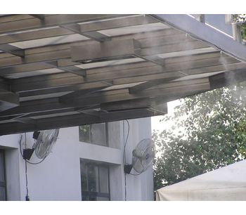 Outdoor Air Conditioning System for Restaurant Shops and Hotels-2