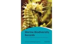 Marine Biodiversity Records