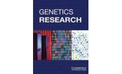 Genetics Research - The International Journal for Genetics and Genomics Research