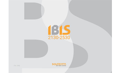 Mazzotti - Model IBIS 2130/2530 - Self Propelled Machine Brochure