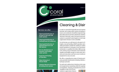 Clean & Disinfection Services Datasheet