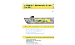 Type NBT - Belt Dryer- Brochure