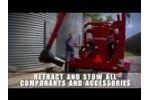 Farm King 2400 round bale carrier montage  Video