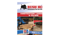 Bush Hog - Model PHD2401 Series - Pull Dirt Scrapers - Brochure