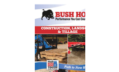 Bush Hog - Model PHD2401 - Post Hole Digger Brochure