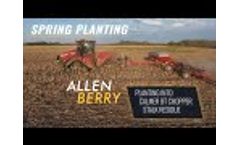 Veteran No-Tiller Reviews Planting Into Calmer BT Chopper Cornstalk Residue - Video