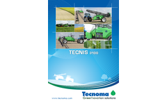 Tecnis - Model 3100 - Trailed Sprayers - Brochure
