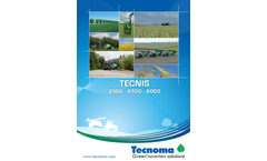 Tecnis - Model 3500, 4500 & 6000 - Trailed Sprayer - Brochure
