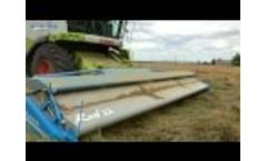 Shelbourne RSD Stripper Headers Harvesting Rice and Ryegrass Video
