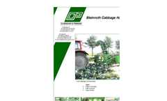 Bleinroth - Cabbage Harvester Brochure